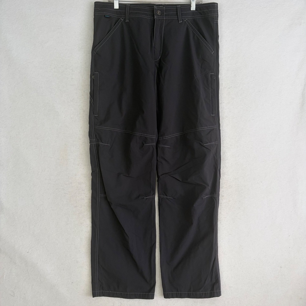Kuhl Men's 36x32 'Renegade' Tufflex Nylon Stretch Hiking Pants Charcoal Koal